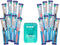 Euro-Tech Extra Soft Toothbrush, Ultra Fine Feathered Bristles, Soft Slim Handle, 16 Pack with Floss