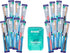 Euro-Tech Extra Soft Toothbrush, Ultra Fine Feathered Bristles, Soft Slim Handle, 16 Pack with Floss