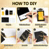 Sereliy 12 Sets Graduation Gift Money Holder with Envelopes & Tassels, Graduation Money Holder Cards, Congrats Grad