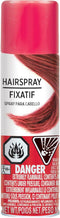 Hypo-Allergenic Red Hair Spray, 3 oz., Perfect Party Accessory