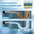 Wild Tornado Powerful Pipe Dredge, Fast Foaming Drain Cleaner Powder for Kitchen and Pipes Cleaning Tool.