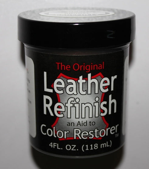 Leather Refinish Color Restorer Aid, 1 Ounce Tester Bottle (Autumn Red) - Leather & Vinyl Repair
