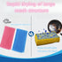 Heavy Duty Dish Scrubbers, Non-Scratch Scouring Pads, Odorless & Long Lasting for Kitchen and Bathroom Use