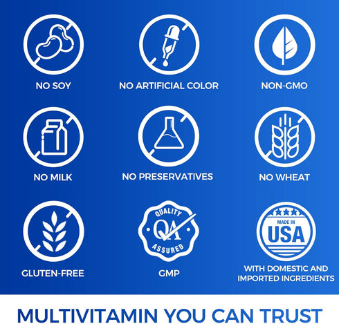 Vitamin World Ultra 360 Multivitamin for Men One Daily - 90 Caplets with Minerals, Herbs & Antioxidants