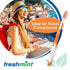 FRESHMINT (144 Pack) Individually Wrapped Premium Toothbrushes, Oversized Easy Grip Handle, Soft Nylon Bristles