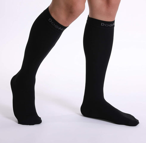 Doc Miller Compression Socks for Women and Men - 15-20mmHg Graduated Compression for Improved Circulation, Varicose