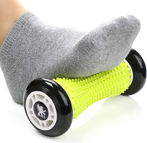 H&S Foot Massage Ball Roller - Silicone Exercise Roller Massager for Stress Relief