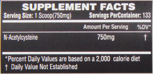 Pure N-Acetyl L-Cysteine (NAC) Powder, 3.5 Ounce - Liver Health and Antioxidant Support