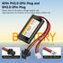Mspalocell 2 Pack 5600mAh 3.7v 2.0 2-Pin Pack 3.7 Speaker(1S2P) Lithium ion Battery with JST-PH Rechargeable Battery