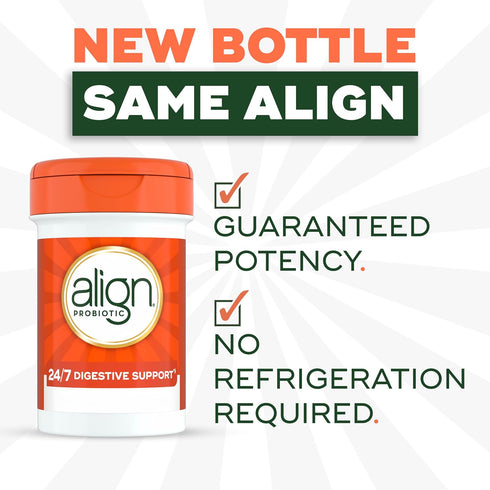 Align Probiotic, Daily Probiotic Supplement for Digestive Health*, 42 Capsules