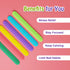 YCWKXJC 6 Pack Sensory Fidget Bracelets - ADHD Anxiety Relief Toys for Kids, Textured Silicone Slap Bracelet for Focus