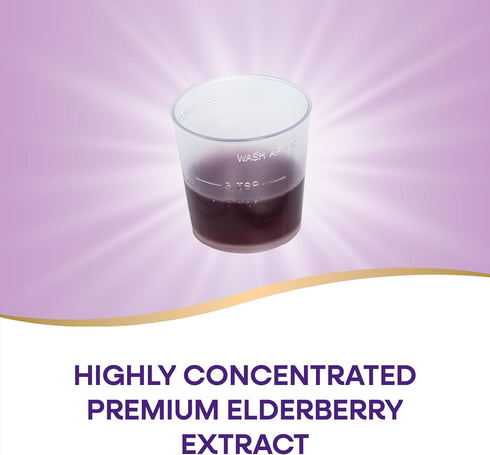Nature’s Way Sambucus Elderberry Traditional Immune Syrup - 4 Fl Oz, Highly Concentrated Black Elderberry Extract
