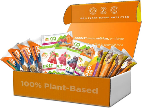 PROBAR - Starter Pack - Natural Energy, Non-GMO, Gluten-Free, Plant-Based, Whole-Food Ingredients