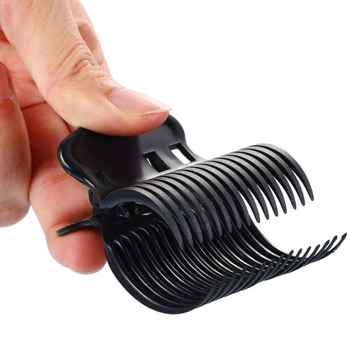 Syhood 10 Pieces Hot Roller Clips - Plastic Hair Curler Claw Clips Replacement for Women Hair Section Styling