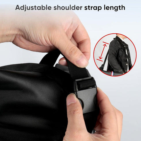 (32" Lx10 Wx37 Rollator Travel Bag - Waterproof Wheelchair Bag for Folding Walker, Compact Wheelchair Transport Chair