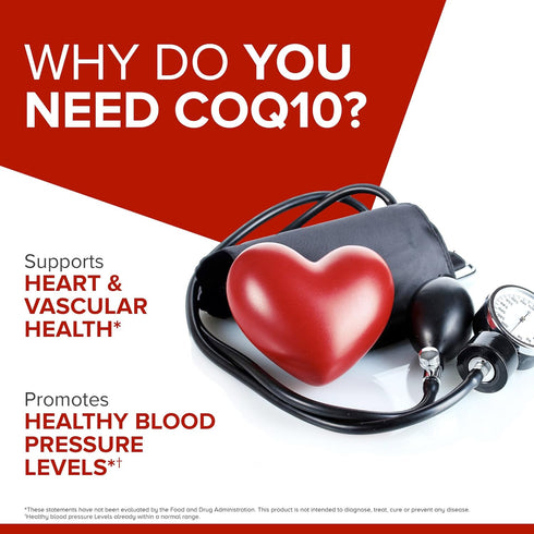 Qunol Ultra CoQ10 100mg Softgels - 3x Better Absorption, Antioxidant for Heart Health & Energy Production, 90 Count