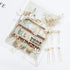 inSowni 18 Pack Gold Flower Bridal Wedding Hair Side Combs, U-shaped Pearls Hair Pins Accessories for Bridesmaids