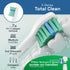 Brushmo e-Series Total Clean Replacement Toothbrush Heads, 6 Medium Firm Dupont Bristles, Compatible with Philips