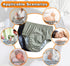 YFJBDKS Underwear,2 Pieces,3XL Incontinence Underwear for Adult, Leakproof Cotton Underwear, Low Noise Reusable