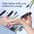Set, Essential Oil Roller (Sleep, Relax, Happiness) Aromatherapy Roll On for Body Skin Care, Home - Natural