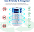 kunying 4 Pack 1.5V 7500mAh 4-in-1 Rechargeable D Batteries Lithium, Long Lasting High Capacity D Cell Batteries