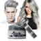 Temporary Silver Gray Hair Wax 4.23oz - Instant Hairstyle Mud Cream for Party, Cosplay, Nightclub, Halloween
