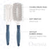 Osensia Detangling Brush for Curly Hair, Thick and Dry Hair Type, Travel Brush for Women, Men, and Kids