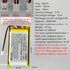 HXJNLDC 3.7V 3000mAh 103665 3.7-5V 2-Wire DC Rechargeable Lithium Polymer Replacement Battery for DIY Electronic