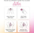 Pack 2 Dutchess Large Menstrual Period Cups for Women + Storage Pouch, of Pink & Purple Soft Medical-Grade Silicone