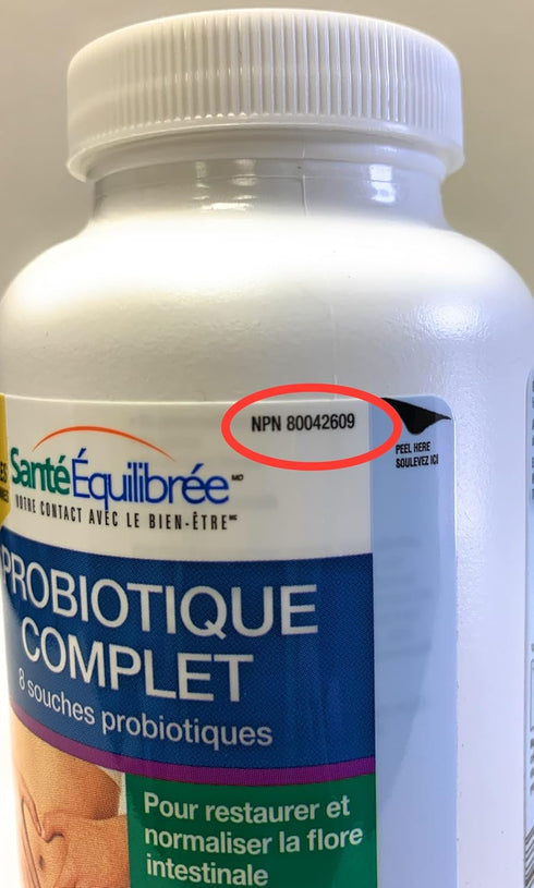 HealthBalance Complete Probiotic - 8 Strains, 30 Billion Active Cells, 70 Vegi Caps for Digestive Health