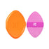 Real Techniques Miracle 2-In-1 Powder Puff + Travel Case - Dual-Sided Makeup Blending Puff for Liquid, Cream & Powders