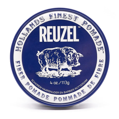 REUZEL Fiber Pomade, Firm and Pliable All Day Hold, Water Soluble, Low Shine, Easy to Wash Out