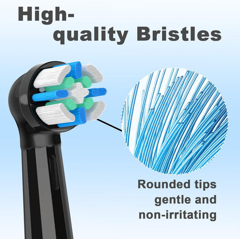 JSMIOROSE 8 2/3/4/5/6/7/8/9/10 Pcs Toothbrush Head Compatible with Oral B IO Series Electric Toothbrush, Replacement