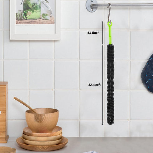 Sewer Drain Brush - Bendable Long Pipe Cleaners for Home Kitchen Sink, Shower & Bathtub Hair Clogs