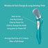 Handheld Personal Massager, Personal Tension Relief, Portable Rechargeable Body Massage Tool, Cordless Wand Massager