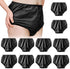 Vinsatin 10 Pcs Adult Plastic Diaper Cover Pull-On Cover Plastic Pants Reusable Incontinence
