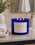 Sunset 3-Wick 15.8 oz Grapefruit Passionfruit Soy Candle | Large Scented Candle for Home | Clean Burn Long Lasting |