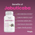 Jabuticaba Fruit Powder Supplement - 1500mg Antioxidant, Better Lung Health, Digestion, Immune Support - 180 Vegan