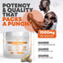 Turkesterone & Tongkat Ali 1000mg Supplement - 500mg Ajuga Turkestanica Per Serving for Increased Stamina, Lean Muscle