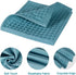 6 Pack Waffle Weave Dish Cloths - 13x13 Inch 100% Cotton Kitchen Towels for Washing Dishes (Mixed Colors)