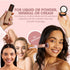 Lamora Flat Top Foundation Brush - Pro Kabuki Brush for Contouring, Blending, Buffing Liquid, Cream, and Powder Makeup