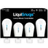 LiquiSnugs Premium Travel Bottles - 100% Leak Proof Silicone Toiletries - TSA Approved, Suction Cups & Adjustable Labels