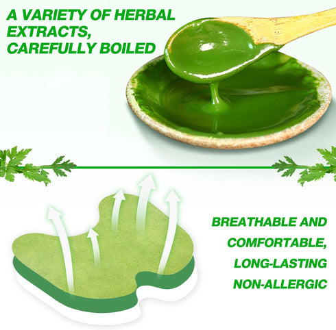 Natural Knee Patch, Long Lasting Relief of Joint Uncomfortable Wormwood Extract Sticker, Knee Patches (36)