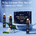 Set, Essential Oil Roller (Sleep, Relax, Happiness) Aromatherapy Roll On for Body Skin Care, Home - Natural