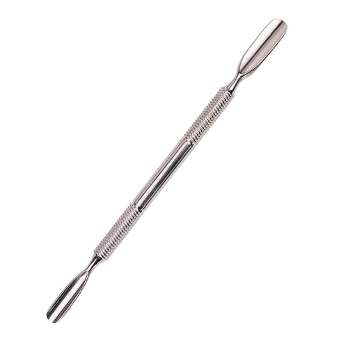 Whats Up Nails Cuticle Pusher, Stainless Steel Professional Salon Quality Tool for Manicure Pedicure