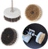 MEELYHOME 60mm Drill Powered Scrub Heavy Duty Cleaning Brush With Stiff Bristles Tools Tools Box Storage