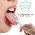100 Counts Disposable Tongue Scraper with Dental Picks, BPA Free Plastic Tongue Cleaner Scrapers for Fresh Breath