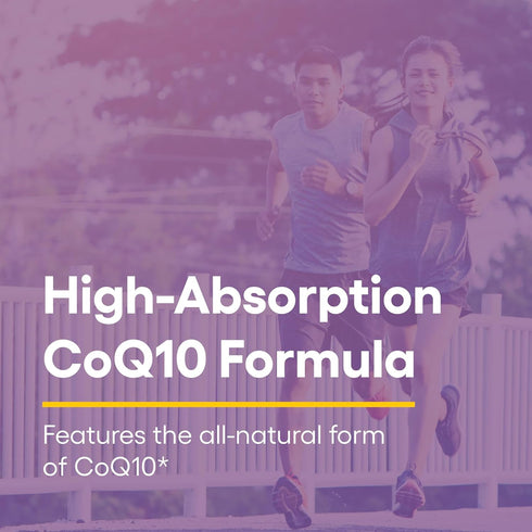 Natural Factors, Coenzyme Q10 100 mg, Natural Coenzyme Q10 Supplement for Energy, Heart and Cognitive Support, 100mg, 60 Count