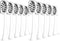 Replacement Toothbrush Heads for Gleem Electric Toothbrush, W Shape Design, 10 Pack (White)