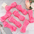 Ondder Spa Headband (8 Pack) - Rose Red Skincare Headbands for Women and Girls, Cute Bow Head Bands
